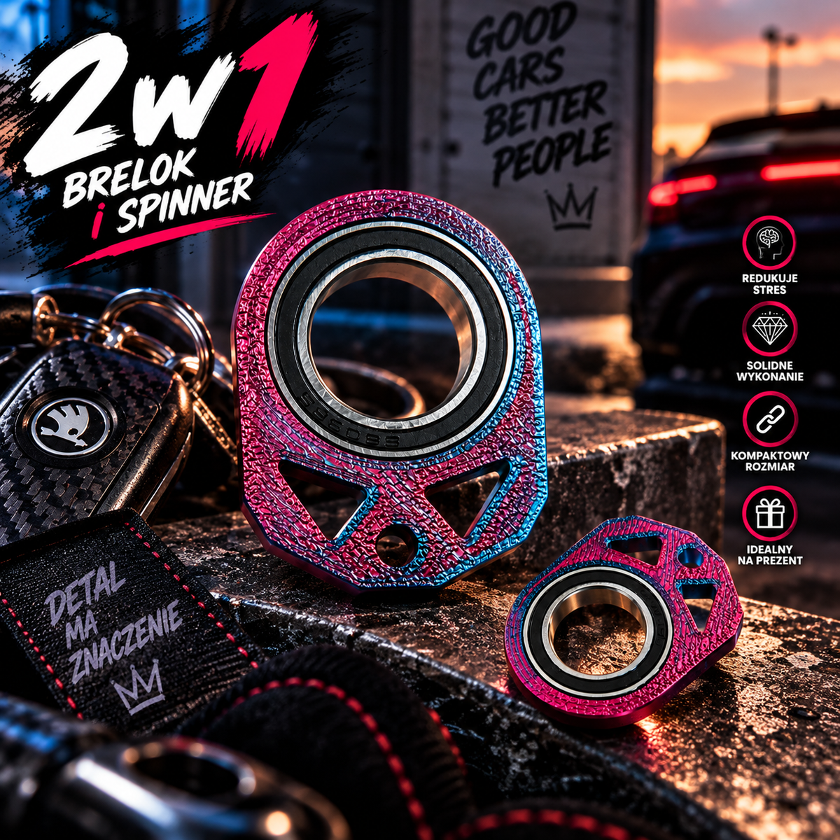 Spinner  - KeySpinner/ KeyRambit/ KeyFlipper -  MIDNIGHT TikTok FIFLAK